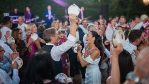 Robert Golob Tina Gaber poroka strunjan