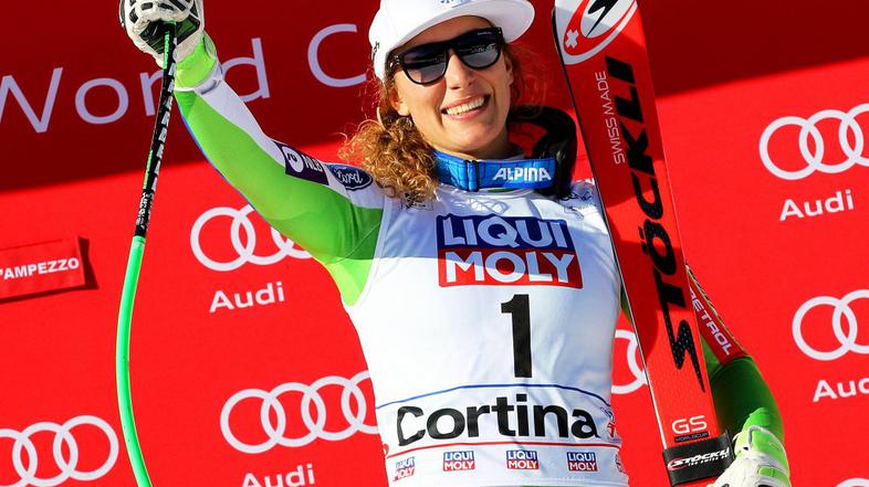 Ilka Štuhec superveleslalom Cortina d'Ampezzo