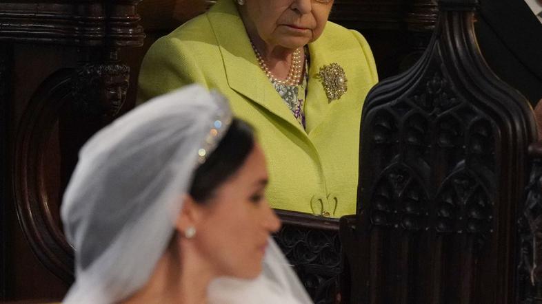 meghan markle, kraljica elizabeta ii.