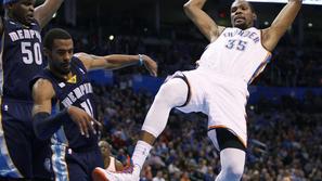 nba oklahoma city thunder memphis grizzlies kevin durant