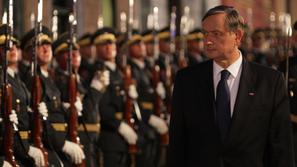 Predsednik Danilo Türk na državni proslavi ob dnevu državnosti.