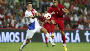 Ronaldo de Vrij Portugalska Nizozemska prijateljska tekma