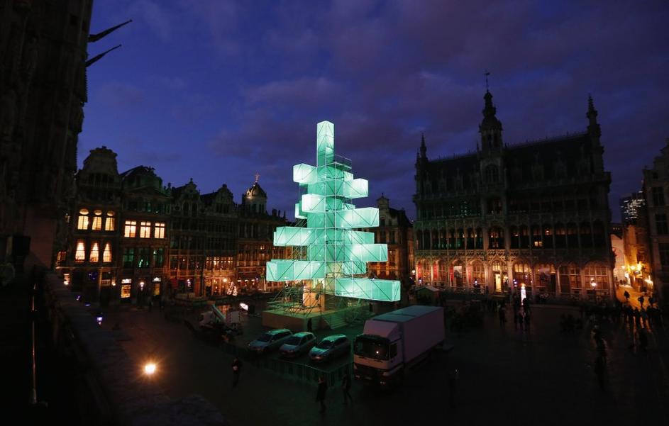 Božično drevo v Bruslju