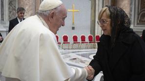 Nataša Pirc Musar pri papežu
