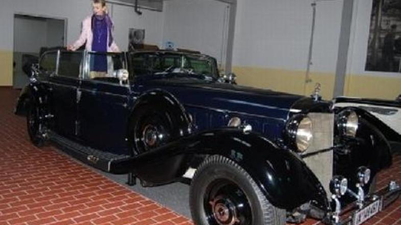 Vrednost mercedesa 770K je ocenjena med štirimi in desetimi milijoni evrov.