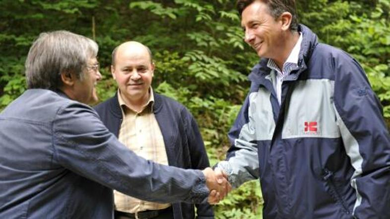 Pahor je na slovesnosti dejal, da sta tigrovstvo in partizanstvo zavarovala našo