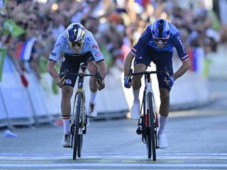 Remco Evenepoel in Giulio Ciccone
