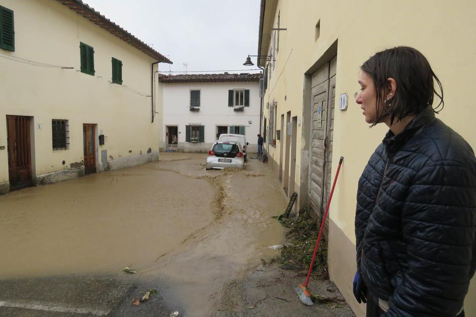 Sesto Fiorentino Firence poplavljene ulice Italija | Avtor: Profimedia