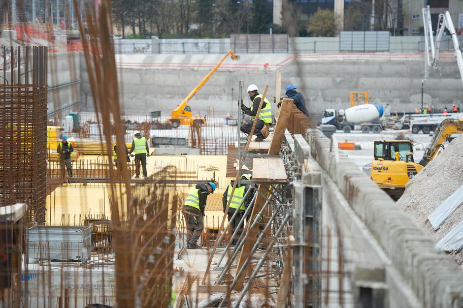 Gradbišče na železniški postaji Ljubljana | Avtor: Anže Petkovšek