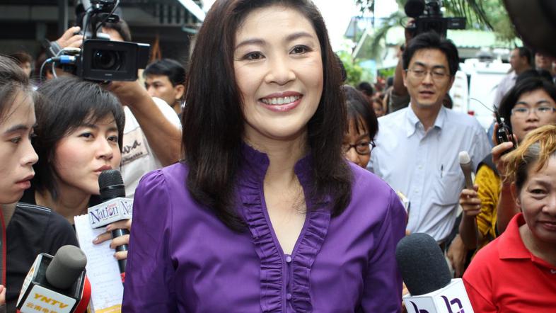 Yingluck Shinawatra.