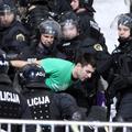 navijač policist Maribor Olimpija Ljubljana Green Dragons derbi