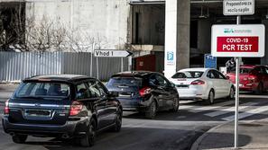 PCR testiranje v Stožicah