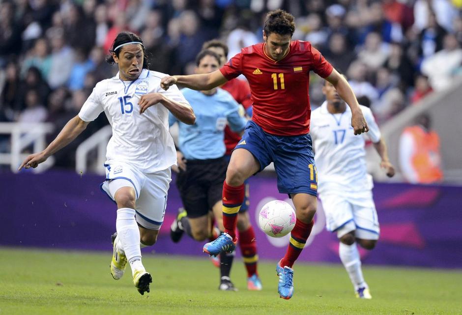 javier martinez roger espinoza  španija honduras london 2012  | Avtor: Reuters