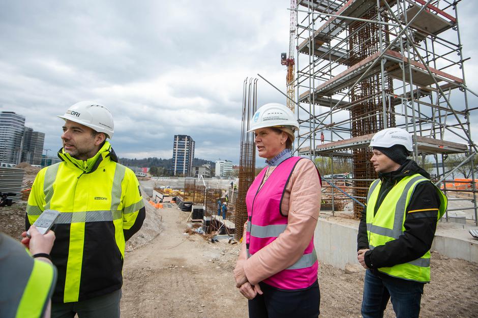 Gradbišče na železniški postaji Ljubljana | Avtor: Anže Petkovšek