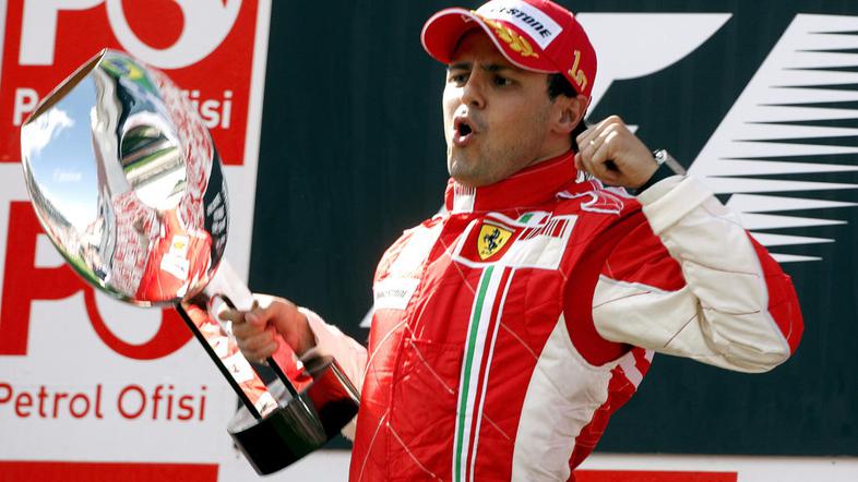 Felipe Massa je v Istanbulu zmagal že trikrat. Dirka bo v Turčiji šele šestič. Š