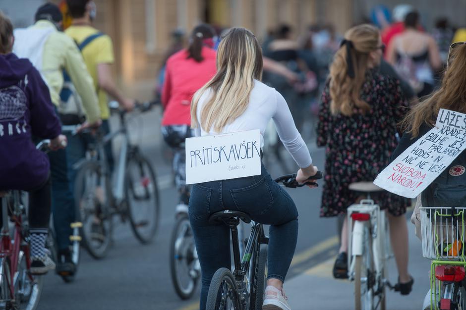 Protest proti vladi JJ | Avtor: Anže Petkovšek