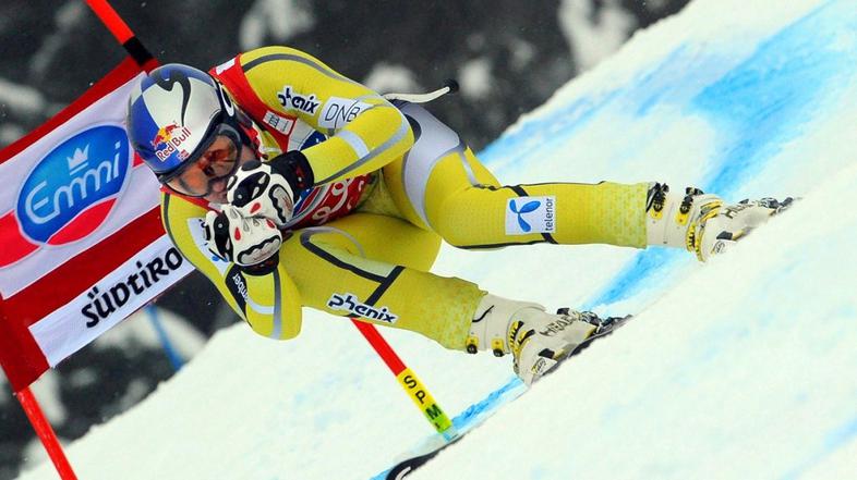 Svindal superveleslalom super G Val Gardena svetovni pokal alpsko smučanje