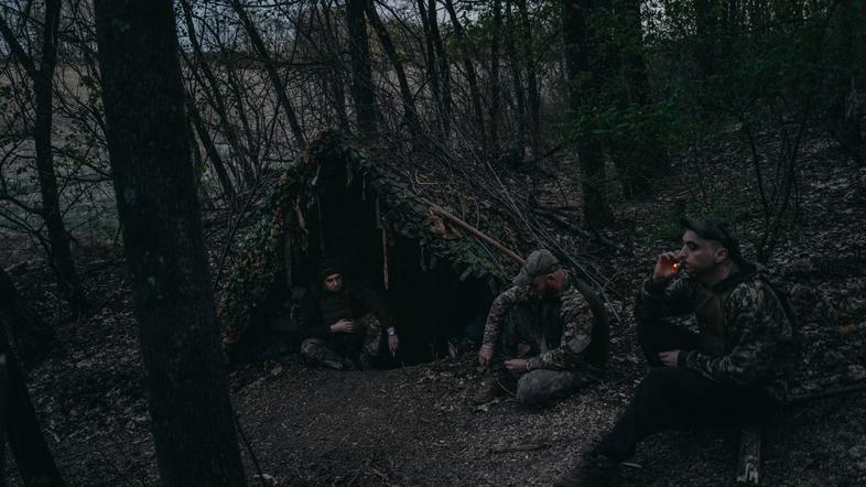 Ukrajina vojaki fronta