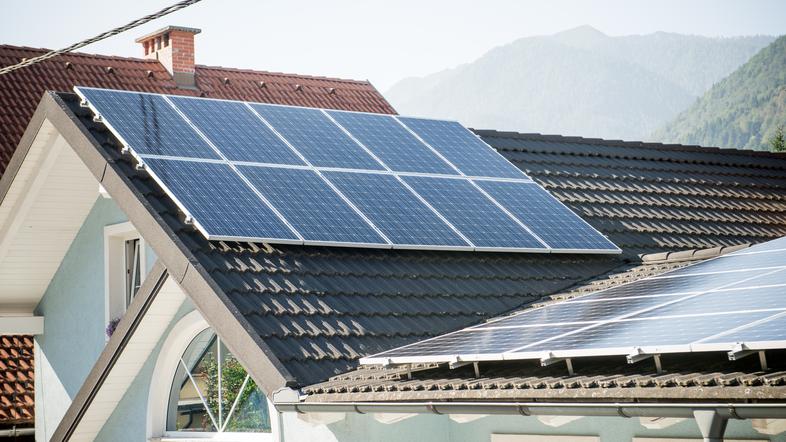 Sončna elektrarna na hiši