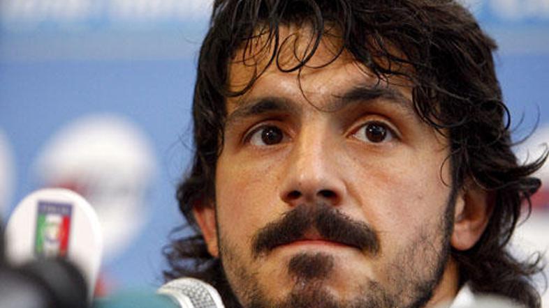 Gennaro Gatuso si ne bo pridobil simpatij v Buckinghamski palači.