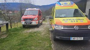 Posredovanje gasilcev rojstvo