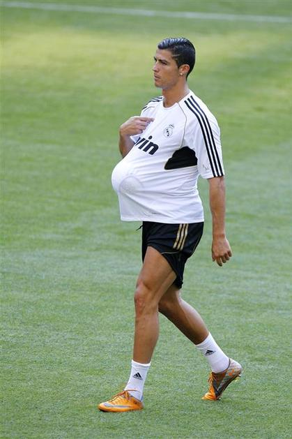 trening real superpokal ronaldo