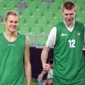 Union Olimpija Galatasaray trening Stožice Sasu Salin Davis Bertans