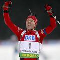 Ole Einar Björndalen se kljub vsemu veseli že 12. zlate kolajne na SP.
