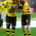 Pierre-Emerick Aubameyang Kevin Grosskreutz Borussia Dortmund