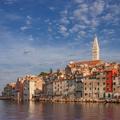 Rovinj, mesto, Hrvaška, morje