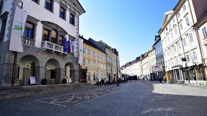 koronavirus COVID-19 Ljubljana
