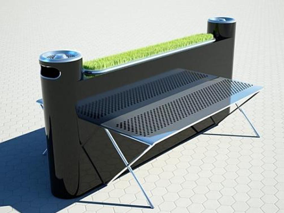 Smoker Bench, klop, rezervirana za kadilce