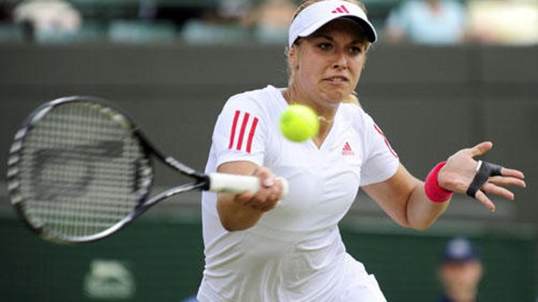 Sabine Lisicki je iz nadaljnega tekmovanja izločila zmagovalko Roland Garrosa Sv