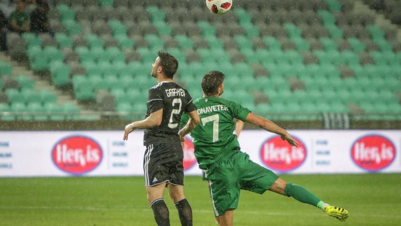 nogomet Olimpija Ljubljana - Qarabag