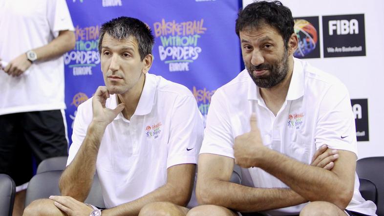 Vlade Divac, Predrag Drobnjak, Košarka brez meja