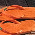 Natikače tipa "flip-flop" imejte obute, kadar ste večinoma pri miru. Pretirana h