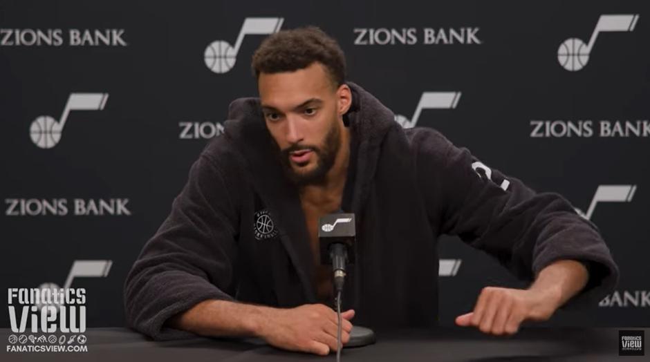 Rudy Gobert | Avtor: Print Screen 