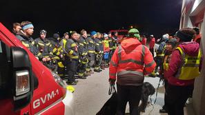 Iskanje pogrešanega, Tržič, PGD Križe, reševalci, gasilci