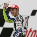 Valentinu Rossiju se je po zmagi v Brnu smejalo do ušes in še čez.