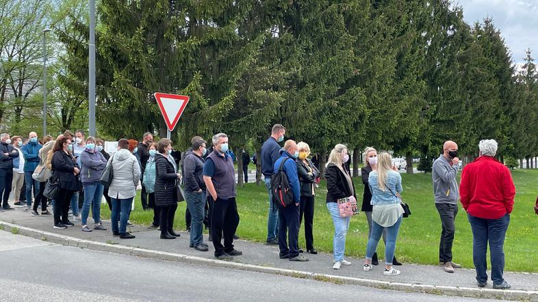 Vrsta za cepljenje, vojašnica Edvarda Peperka