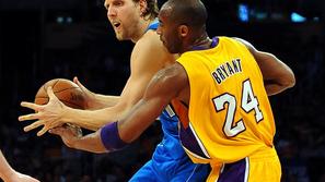 Dirk Nowitzki in Kobe Bryant