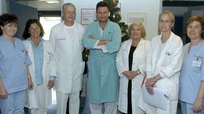 Borut Pahor v bolnišnici 