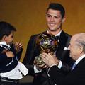cristiano ronaldo zlata žoga ballon d'or zürich