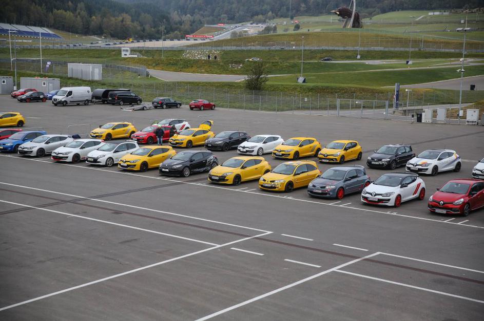 Renault track day, Spielberg