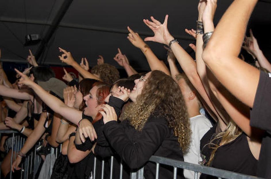 Različne glasbene skupine so obiskovalce pripeljale do različnih glasbenih orgaz