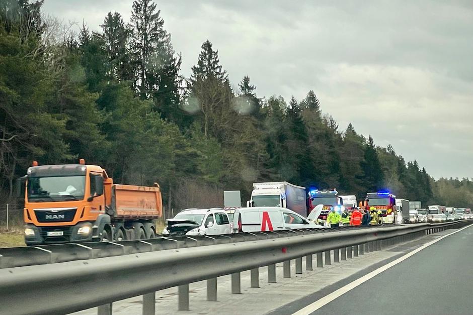 Prometna nesreča na gorenjski avtocesti | Avtor: Anže Petkovšek