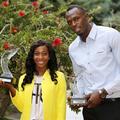 Fraser-Pryce Bolt IAAF atlet leta nagrada trofeja podelitev