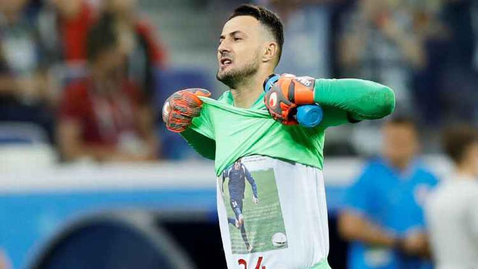 Subašić | Avtor: Reševalni pas/Twitter