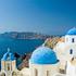 Zloglasen Santorini se je na seznamu znašel zaradi sončnih zahodov in belo-modri