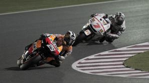 Kljub bolečinam v rami je Pedrosa obe dirki končal na stopničkah. (Foto: Reuters